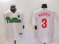 Men's Philadelphia Phillies Bryce Harper White Limited Player Jersey