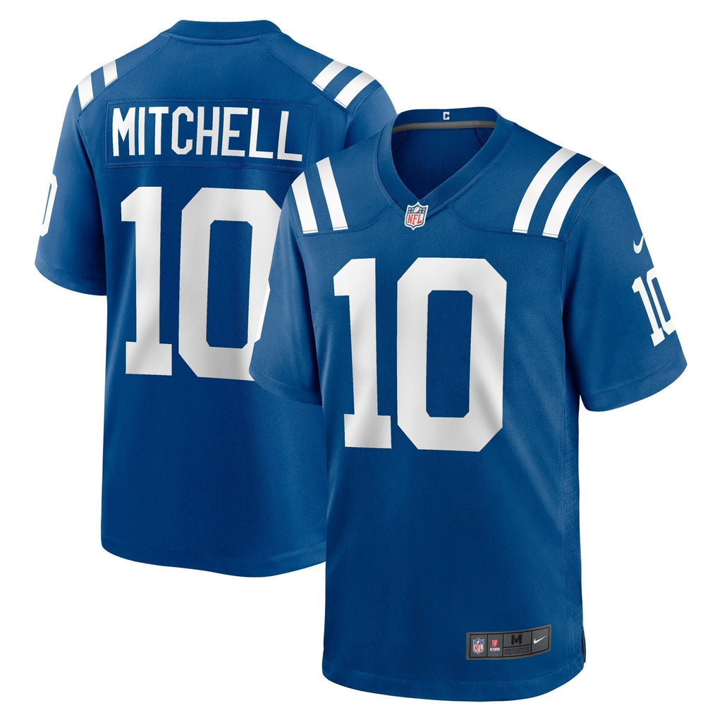 Adonai Mitchell Indianapolis Colts  2024  Draft   Game Jersey - Royal