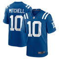 Adonai Mitchell Indianapolis Colts  2024  Draft   Game Jersey - Royal