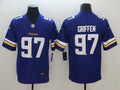 Men's Minnesota Vikings Everson Griffin Purple Game Jersey