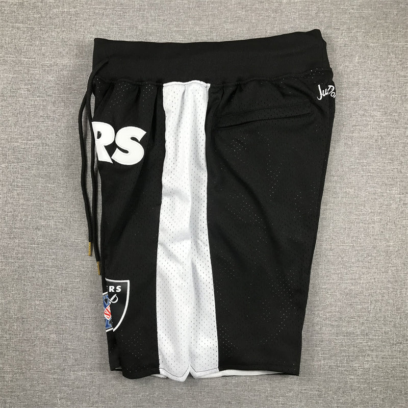 Men's Las Vegas Raiders Black Pocket Shorts1