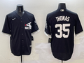 Men's Chicago White Sox Frank Thomas Black Limited Player Jersey