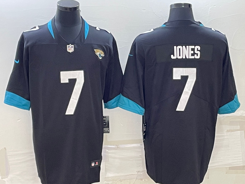 Men's Jacksonville Jaguars Zay Jones Black Game Jersey