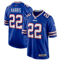 Damien Harris Buffalo Bills Game   Jersey - Royal