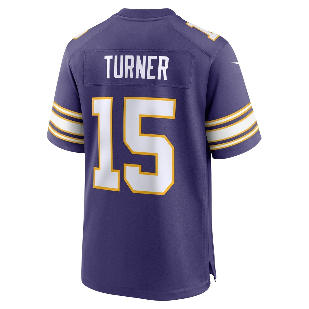 Dallas Turner Minnesota Vikings  Alternate Game Jersey -  Purple
