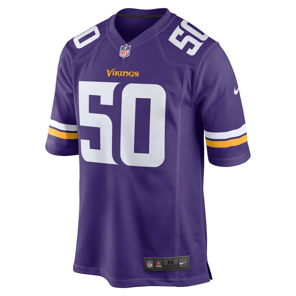 TJ Smith Minnesota Vikings  Home Game   Jersey - Purple