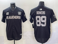Men's Las Vegas Raiders Brock Bowers #89 Black Player Jersey