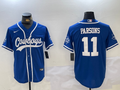 Men's Dallas Cowboys Micah Parsons Blue Game Jersey