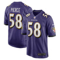 Michael Pierce Baltimore Ravens    Game Jersey - Purple