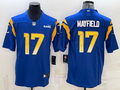 Men's Los Angeles Rams Baker Mayfield Blue Game Jersey