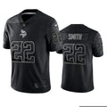 Harrison Smith 22 Minnesota Vikings Black Reflective Limited Jersey - Men