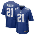 Bobby McCain New York Giants  Game   Jersey - Royal