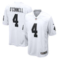 Aidan O'Connell Las Vegas Raiders   Game Jersey -  White