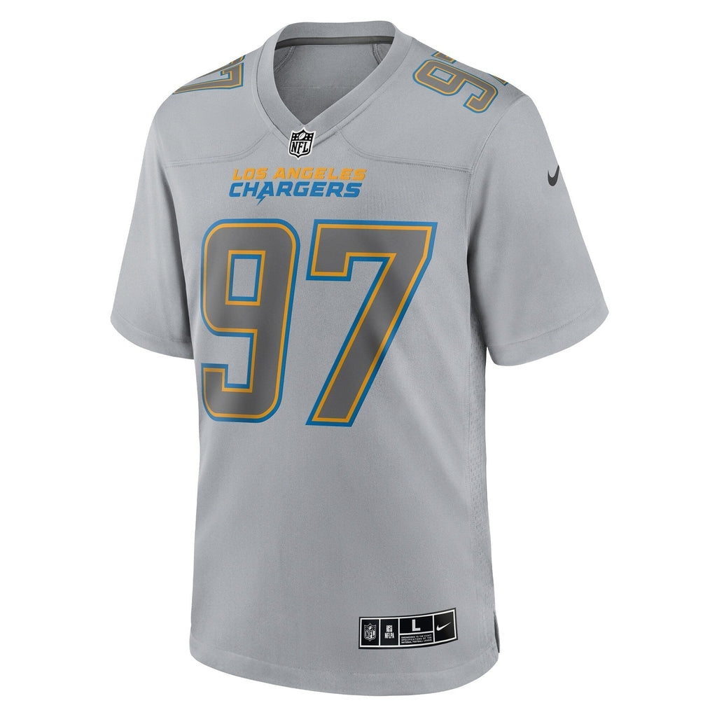 Joey Bosa Los Angeles Chargers  Atmosphere Fashion Game Jersey - Gray
