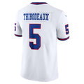 NY.Giants #5 Kayvon Thibodeaux  White Alternate Vapor Untouchable Limited Jerse