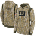 Men's New York Giants 2021 Salute to Service Hoodie Camouflage
