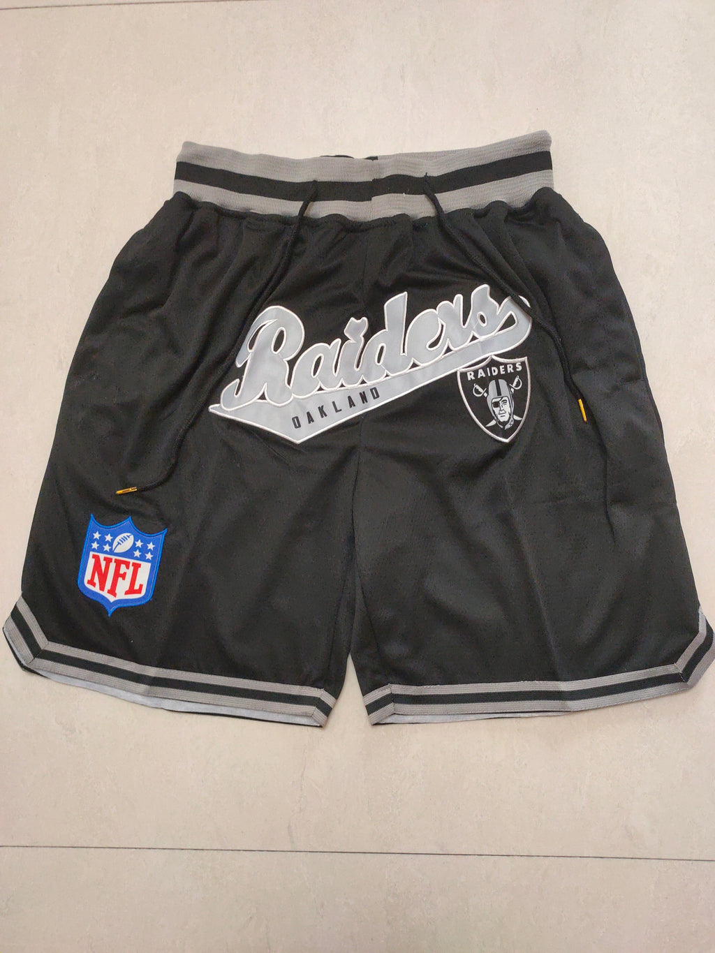 JUST DON Las Vegas Raiders Pocket Shorts