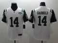 Men's New York Jets Sam Darnold White Game Player Jersey