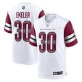 Austin Ekeler Washington Commanders  Game Jersey -  White