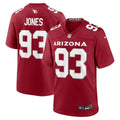 Justin Jones Arizona Cardinals  Team Game Jersey -  Cardinal