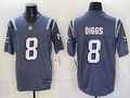 Men's New England Patriots Stefon Diggs Storm Blue 2025 Rivalries Collection Limited Jersey