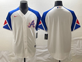 Men's Atlanta Braves White 2023 City Connect Replica Blank Jersey1