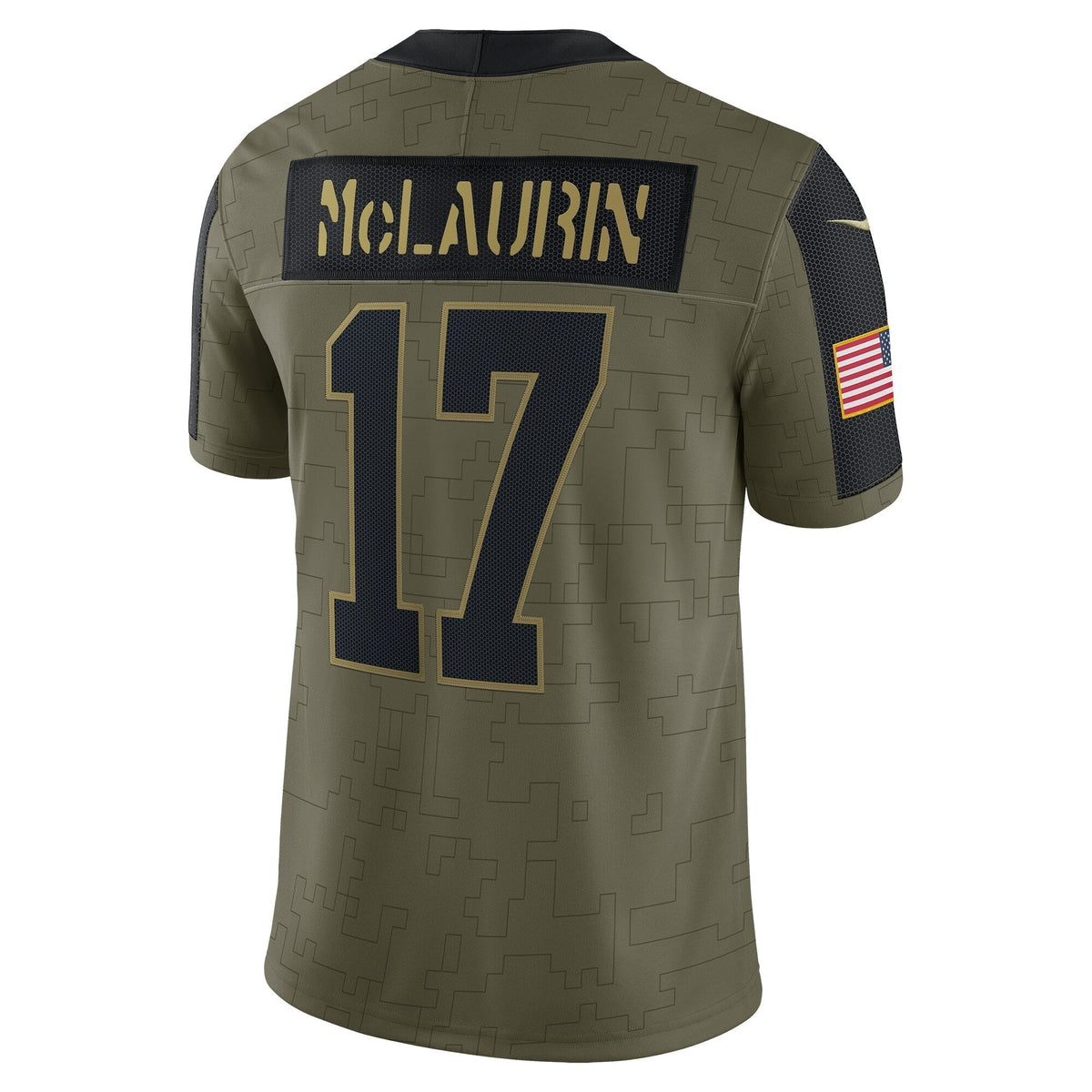 Terry McLaurin Washington Football Team  Salute To Service Limited   Jersey - Olive