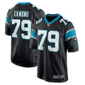 Ikem Ekwonu Carolina Panthers    Game Jersey - Black