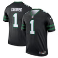 Ahmad Sauce Gardner New York Jets  Alternate Legend Jersey  - Legacy Black