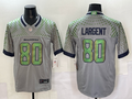Men's Seattle Seahawks Steve Largent Wolf Gray 2025 Rivalries Collection Limited Jersey