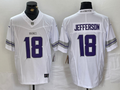 Men's Minnesota Vikings Justin Jefferson White Alternate Vapor F.U.S.E. Elite Player Jersey