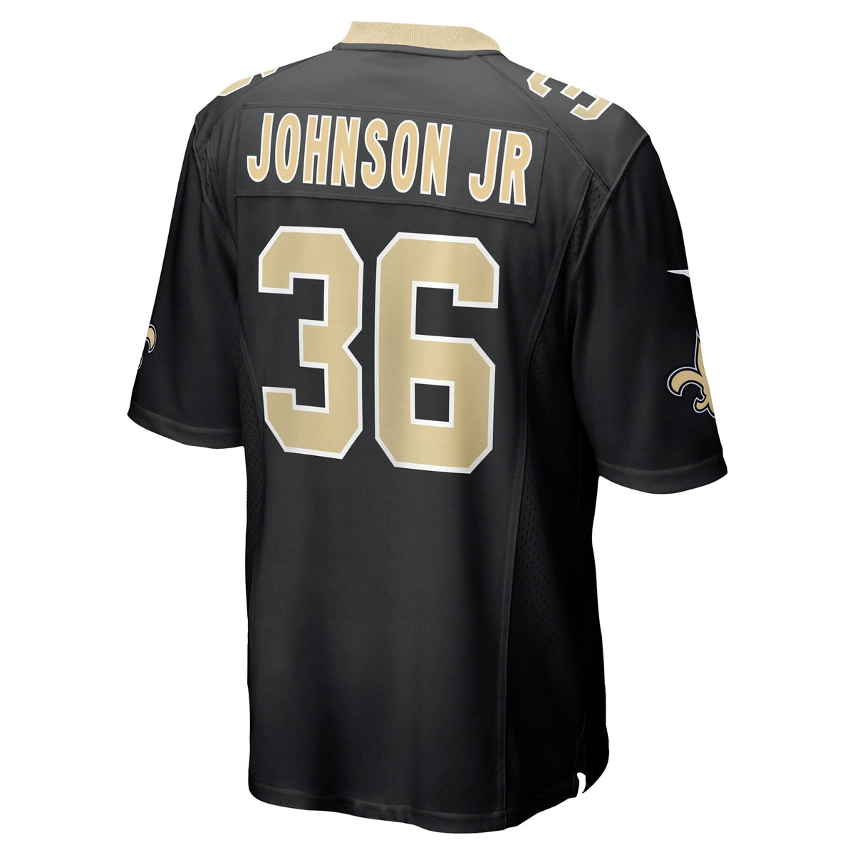 Anthony Johnson New Orleans Saints  Team Game Jersey -  Black
