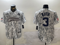 Men's New York Yankees Babe Ruth Arctic Camo 2024 Salute to Service Limited Jersey