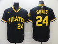 Men's Pittsburgh Pirates Barry Bonds Black Fashion Stitched Jersey