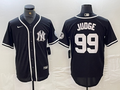 Men's New York Yankees Aaron Judge Black Limited Jersey