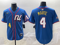 Men's National League Ketel Marte #4 Blue 2025 All-Star Edition Limited Player Jersey