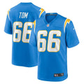 Cameron Tom Los Angeles Chargers   Game Jersey -  Powder Blue