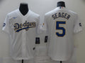Men's Los Angeles Dodgers Corey Seager White Replica Baseball Jersey