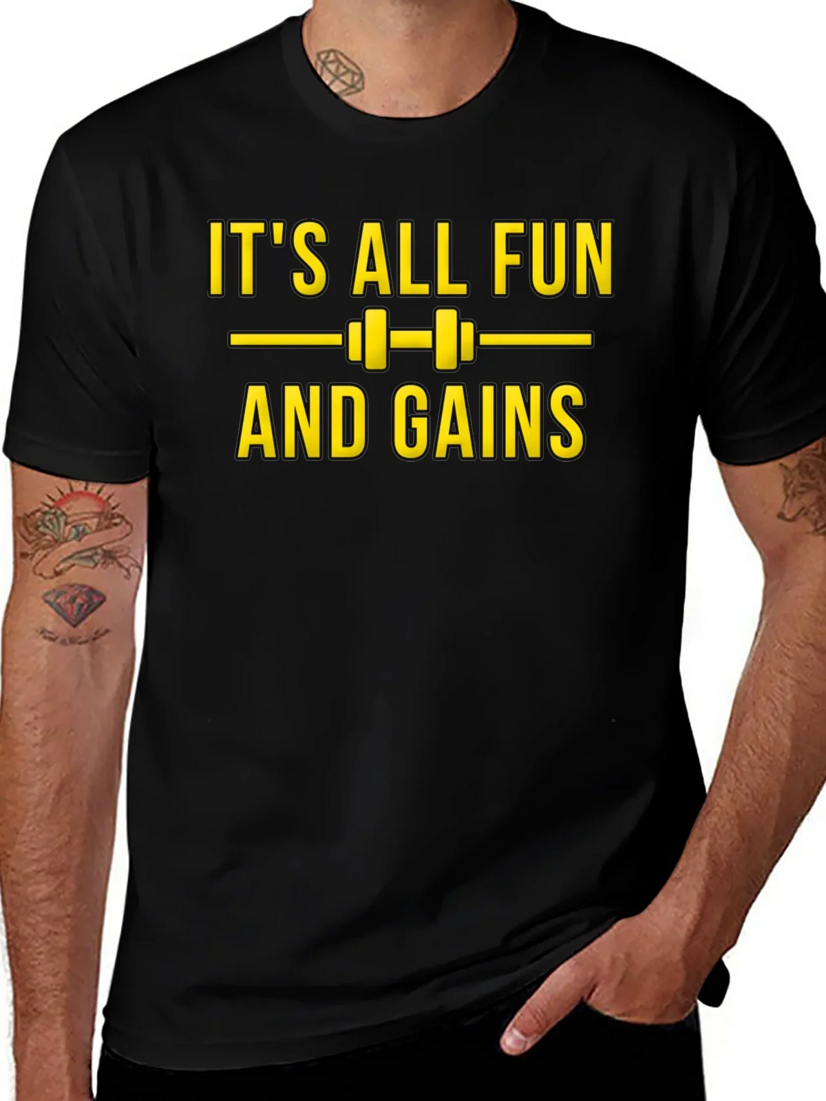 Its All Fun and Gains Graphic Tee