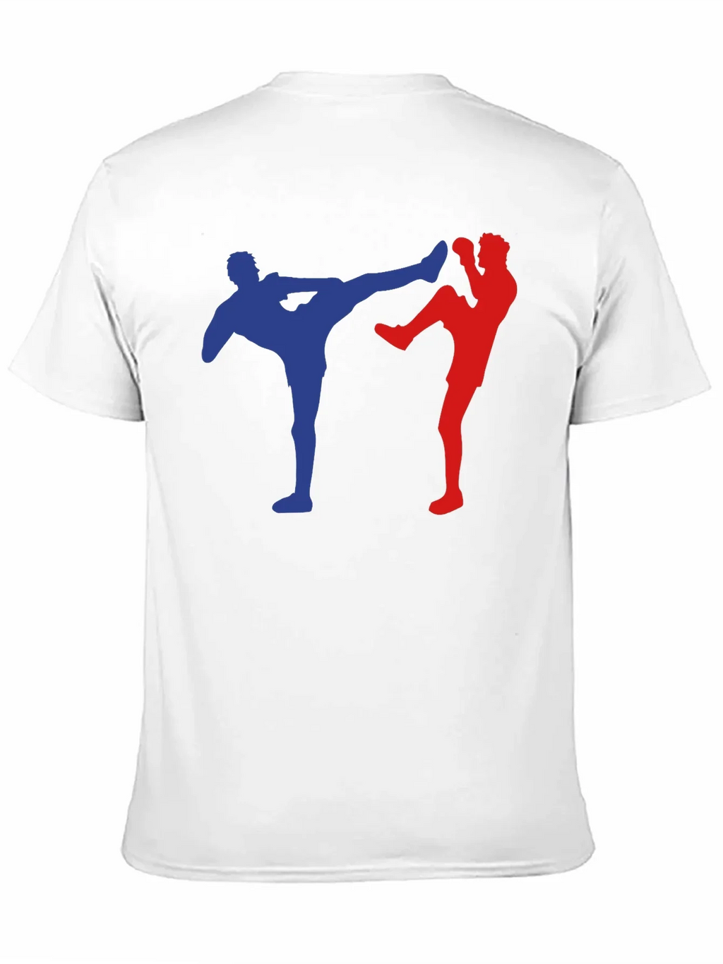 Kickboxing T-Shirt - Martial Arts Silhouette Tee