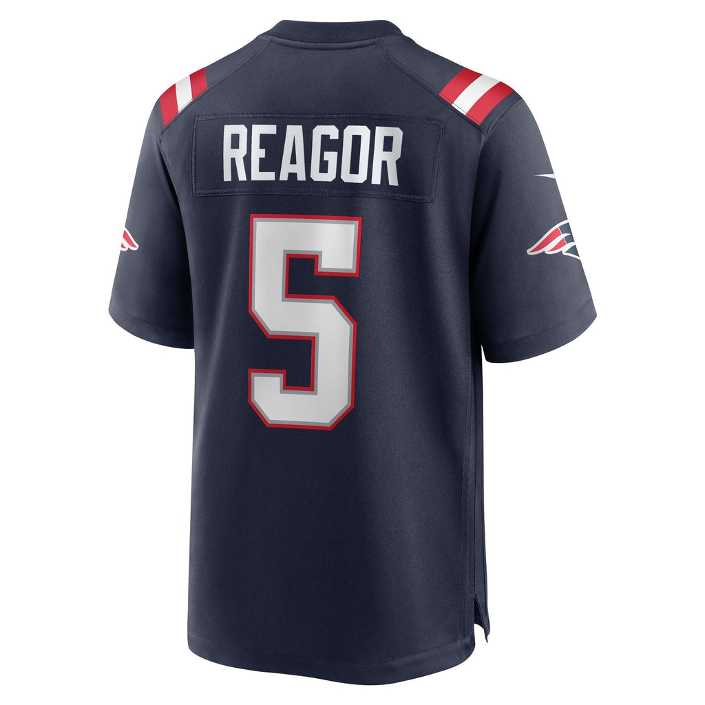 Jalen Reagor New England Patriots  Team Game Jersey -  Navy