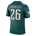P.Eagles #26 Saquon Barkley Midnight Green Legend Player Performance Top Jersey