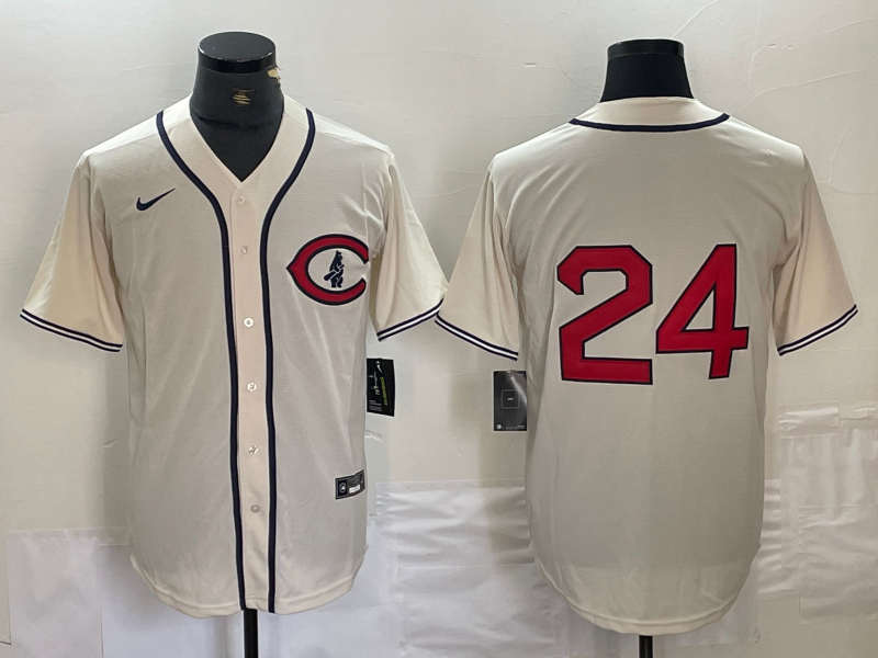 Men's Chicago Cubs Cody Bellinger Cream Replica Player Jersey
