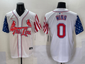 Men's St. Louis Cardinals Masyn Winn White Replica Game Jersey