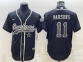Men's Dallas Cowboys Micah Parsons Black RFLCTV Limited Jersey Joint Edition