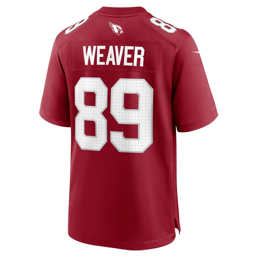 Xavier Weaver Arizona Cardinals  Team Game Jersey -  Cardinal