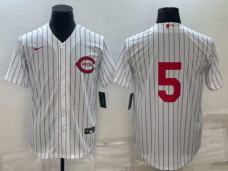 Men's Cincinnati Reds Johnny Bench White 2022  at Field of Dreams Game Authentic Player Jersey