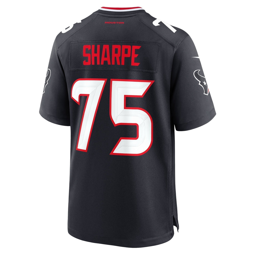 David Sharpe Houston Texans  Team Game Jersey -  Navy