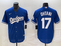 Men's Los Angeles Dodgers Shohei Ohtani Blue Replica Game Jersey