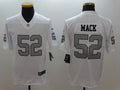 Men's Las Vegas Raiders Khalil Mack White Player Game Jersey